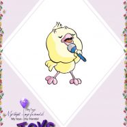 Chick Karaoke iPhone8 Wallpaper