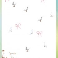 Bird letter iPhone8 Wallpaper