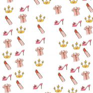 Manicure heel crown iPhone8 Wallpaper