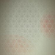 Dot pattern gradation circle orange iPhone8 Wallpaper