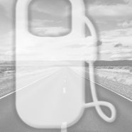 Landscape road Gray iPhone8 Wallpaper