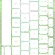 Sea keyboard Green white iPhone8 Wallpaper