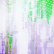 Gradation Green purple iPhone8 Wallpaper