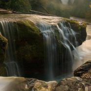 Landscape waterfall iPhone8 Wallpaper