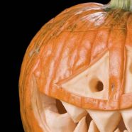 Halloween pumpkin head iPhone8 Wallpaper