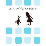 Alice blue shelf for women iPhone8 Wallpaper