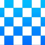 Blue gradient shelf checkered iPhone8 Wallpaper