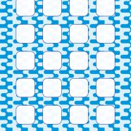 Pattern blue water shelf iPhone8 Wallpaper