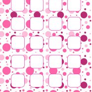 Red polka dot pattern Shito shelf for women iPhone8 Wallpaper