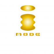 Logo i-mode white gold iPhone8 Wallpaper