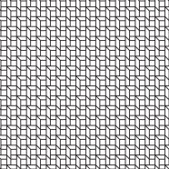 Pattern square black-and-white iPhone8 Wallpaper