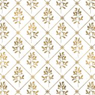 Illustrations pattern gold plant iPhone8 Wallpaper