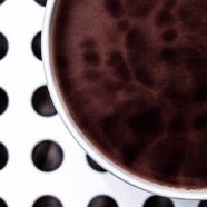 Coffee cup dot black and white iPhone8 Wallpaper