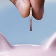 Pig money savings iPhone8 Wallpaper
