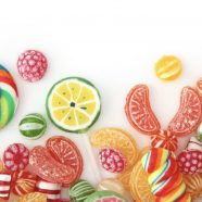 Women for food candy colorful candy iPhone8 Wallpaper