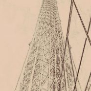Tower sketch iPhone8 Wallpaper