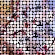 Cherry mesh iPhone8 Wallpaper