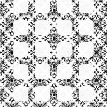 Black-and-white pattern shelf iPhone8 Wallpaper
