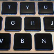 Black keyboard MacBook iPhone8 Wallpaper
