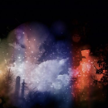 Night scenery iPhone8 Wallpaper