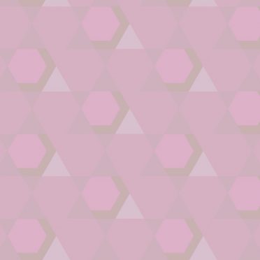 Geometric pattern Pink iPhone8 Wallpaper