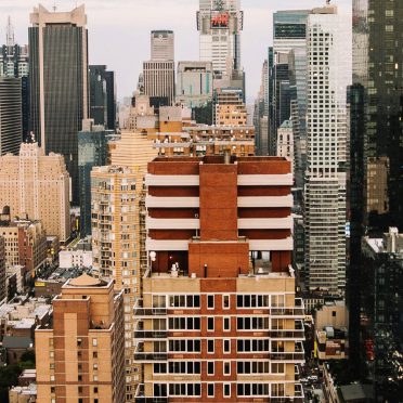 Landscape cityscape New York iPhone8 Wallpaper