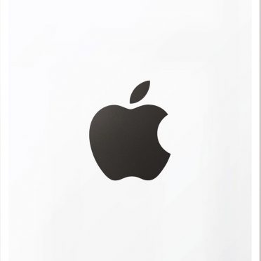 Apple logo black and white cool poster iPhone8 Wallpaper