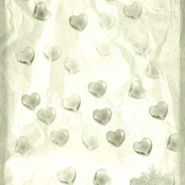 Heart monochrome iPhone8 Wallpaper