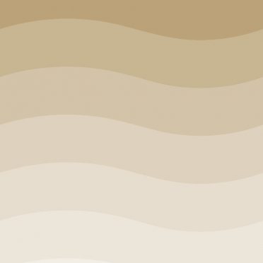 Wave pattern gradation Brown iPhone8 Wallpaper