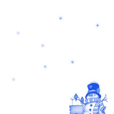 Christmas blue iPhone8 Wallpaper