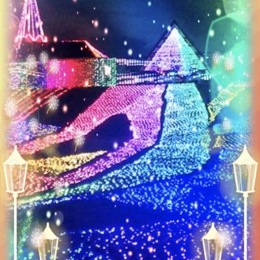 Illuminations night view iPhone8 Wallpaper