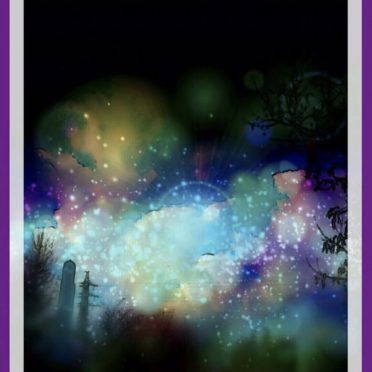 Night sky fantastic iPhone8 Wallpaper