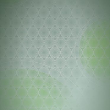 Dot pattern gradation circle Yellow green iPhone8 Wallpaper