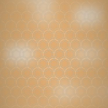 Round gradation pattern orange iPhone8 Wallpaper