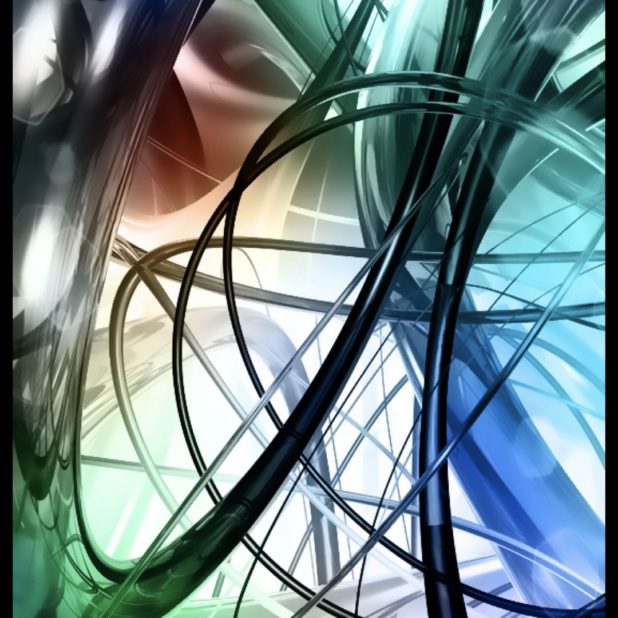 Spiral Cool iPhone8Plus Wallpaper