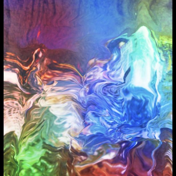 Marble colorful iPhone8Plus Wallpaper