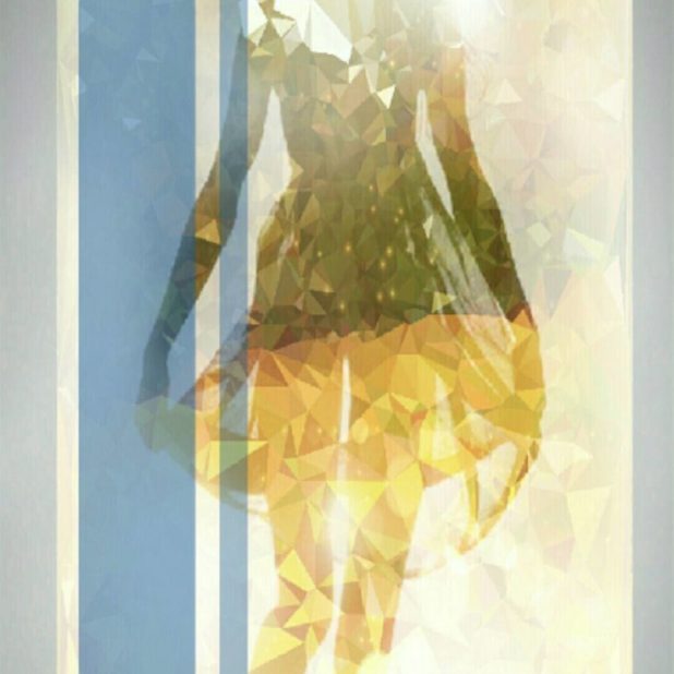 Women silhouette iPhone8Plus Wallpaper