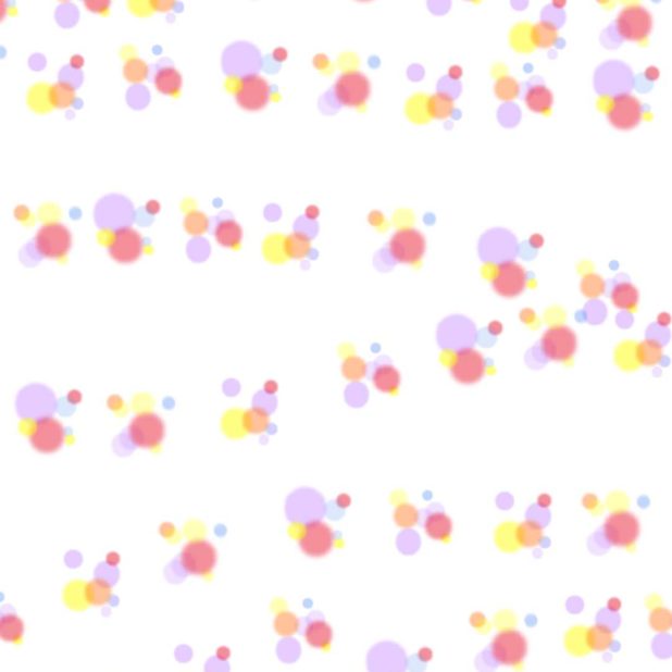 Water polka dot colorful iPhone8Plus Wallpaper