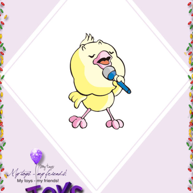 Chick Karaoke iPhone8Plus Wallpaper