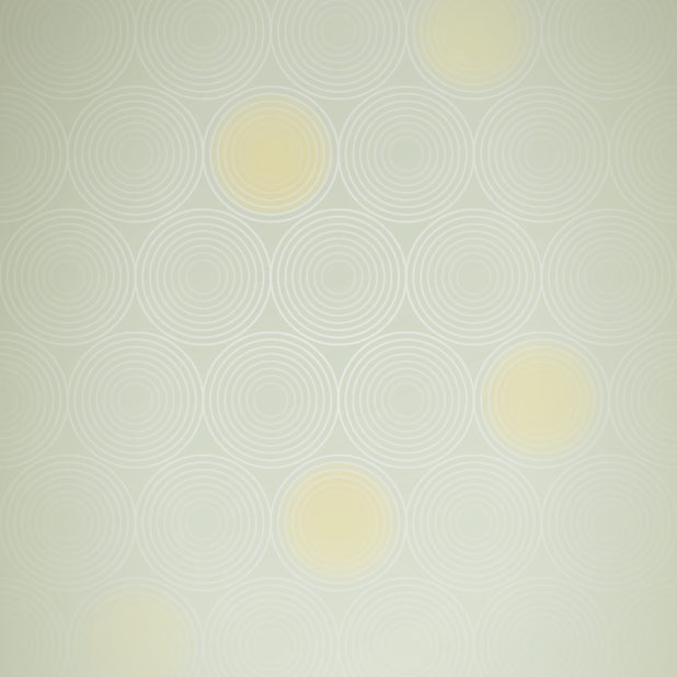 Pattern gradation circle yellow iPhone8Plus Wallpaper