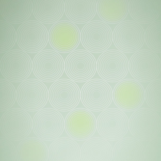 Pattern gradation circle Yellow green iPhone8Plus Wallpaper