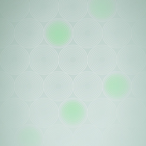 Pattern gradation circle Green iPhone8Plus Wallpaper