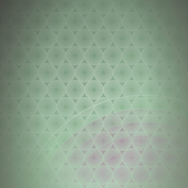 Dot pattern gradation circle Green iPhone8Plus Wallpaper