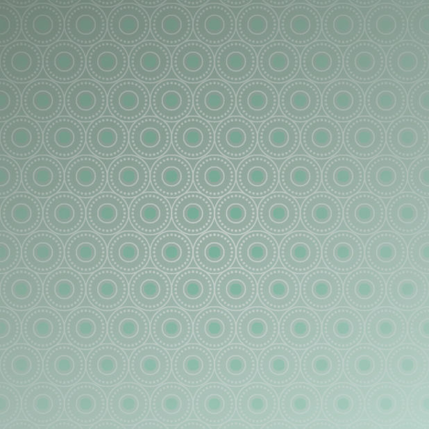 Dot pattern gradation circle Blue green iPhone8Plus Wallpaper