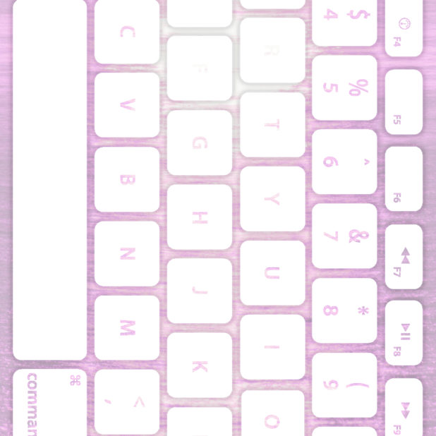 Sea keyboard Momo white iPhone8Plus Wallpaper