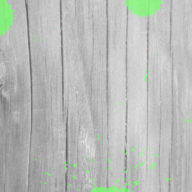 Wood grain waterdrop Gray yellow green iPhone8Plus Wallpaper