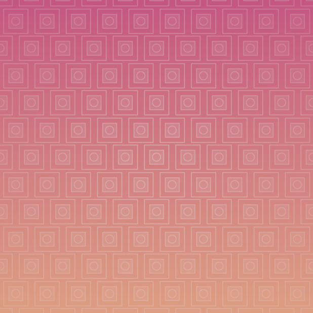 Quadrilateral gradation pattern Red iPhone8Plus Wallpaper