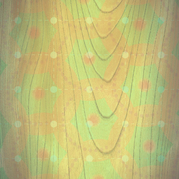 Shelf grain dots Yellow green iPhone8Plus Wallpaper