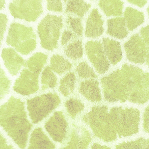 Fur pattern Yellow green iPhone8Plus Wallpaper