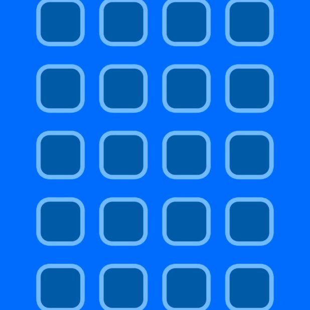 shelf  blue  simple iPhone8Plus Wallpaper